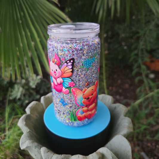 Pooh 16oz snowglobe cup